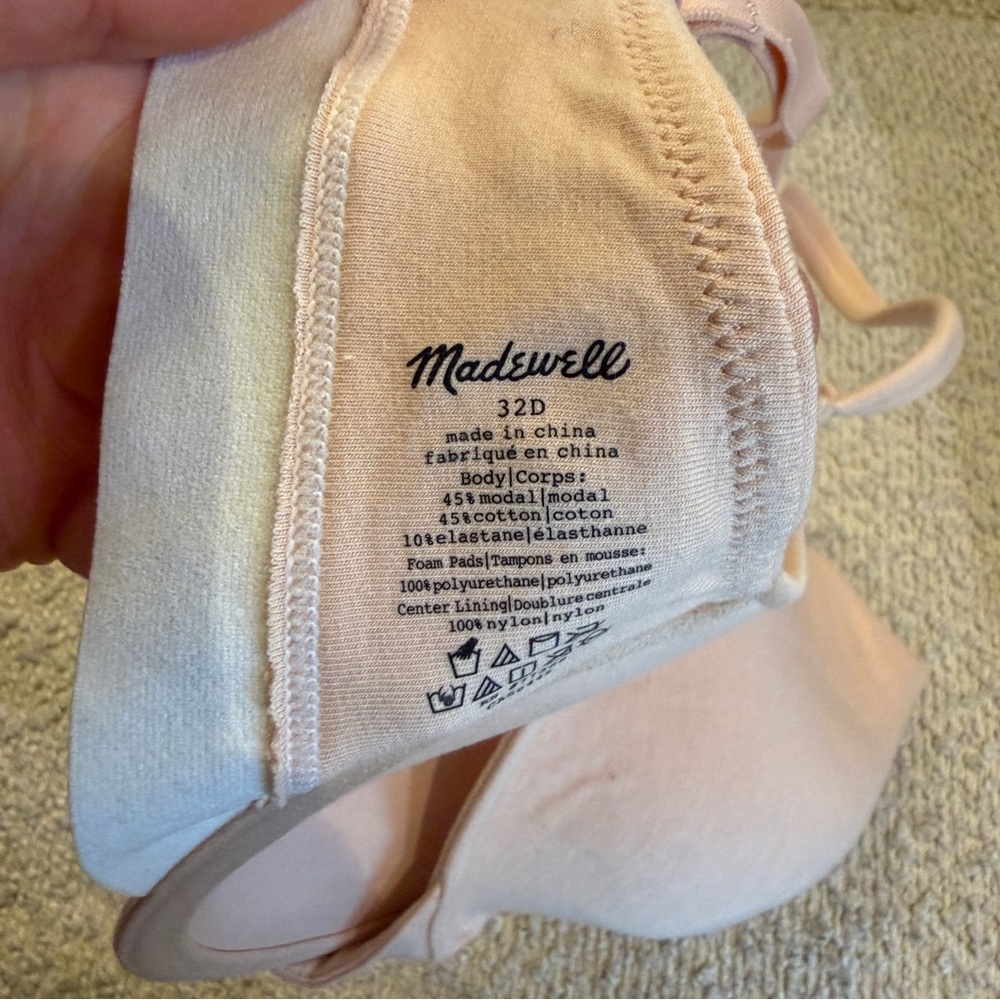 Madewell soft cotton bra - Picture 3 of 3